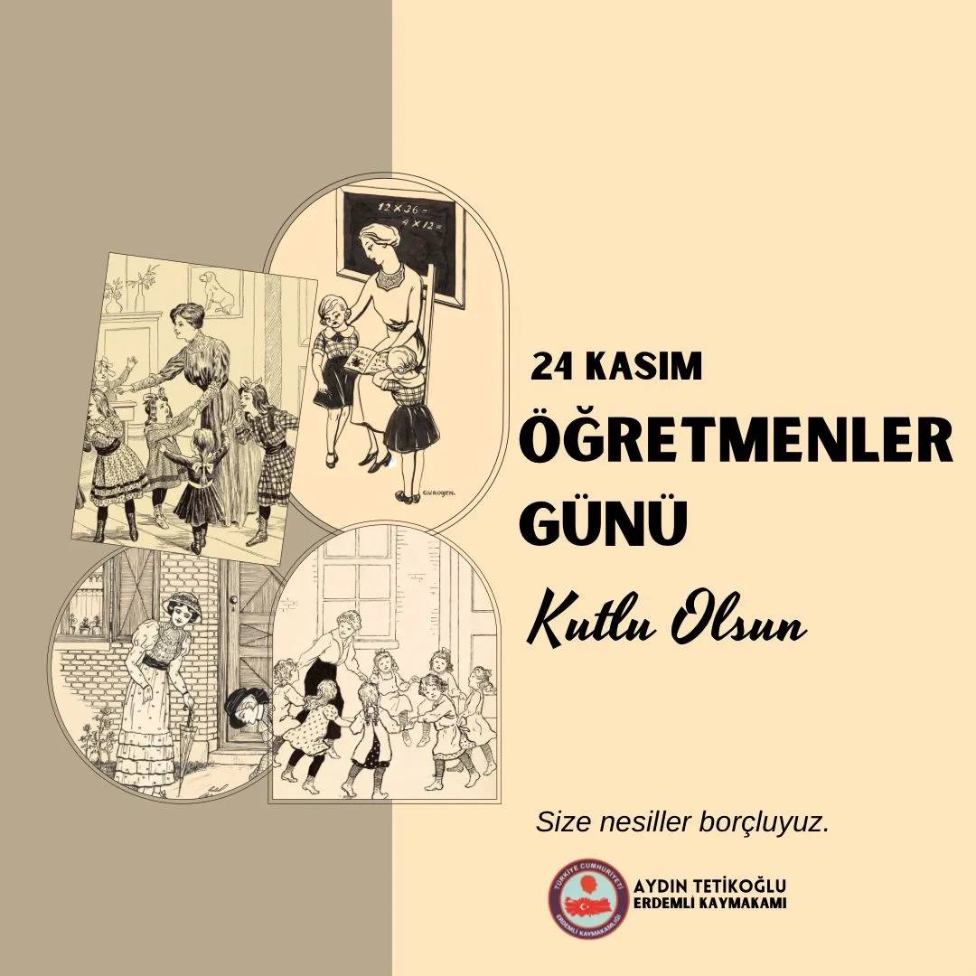 İlçemizde 24 Kasım Öğretmenler Günü Programı Gerçekleştirildi.