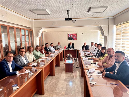 Organize Sanayi Bölgesi Yönetim Kurulu Toplantısı Yapıldı. 
